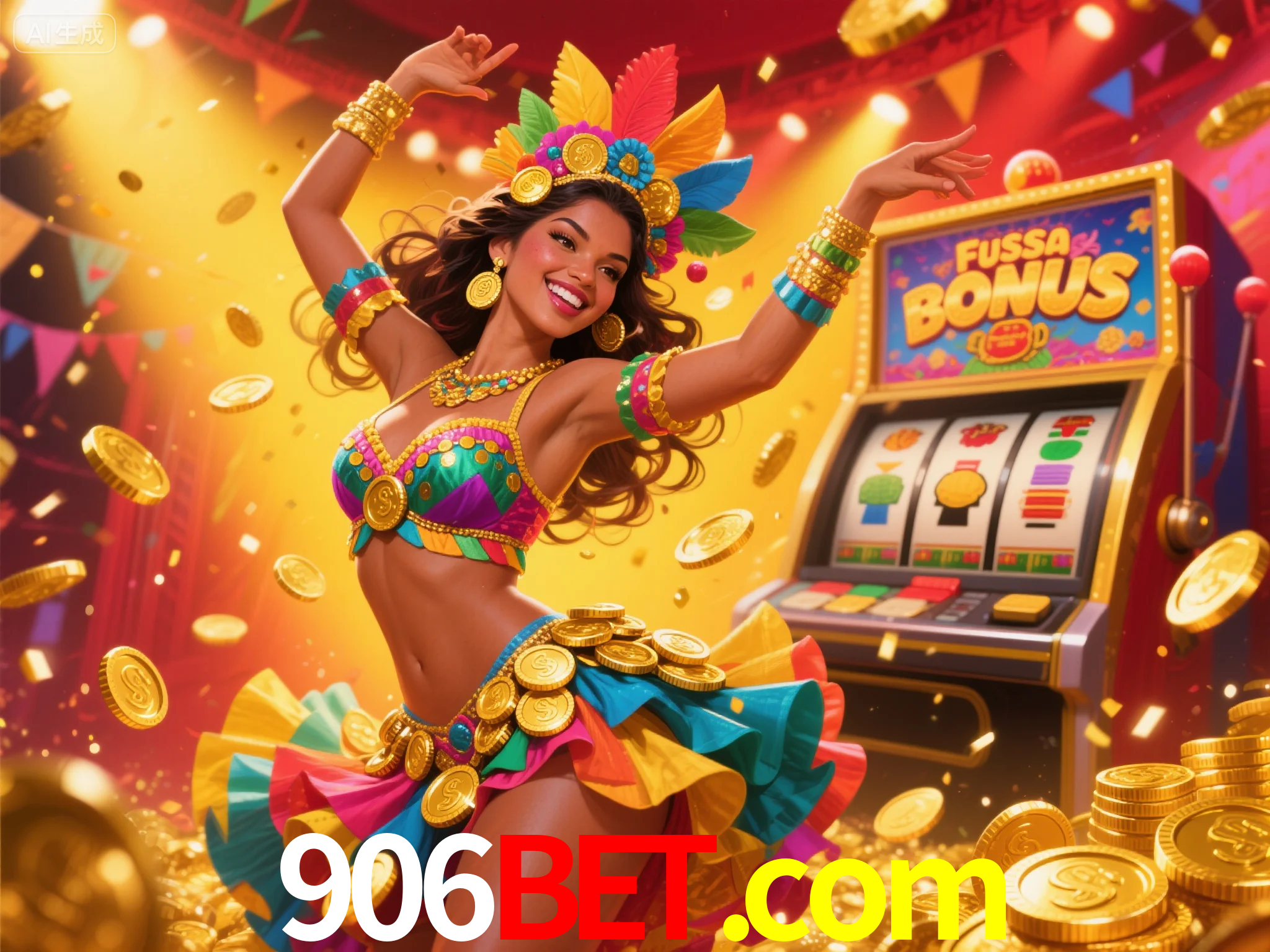 gold frontier jackpots game image